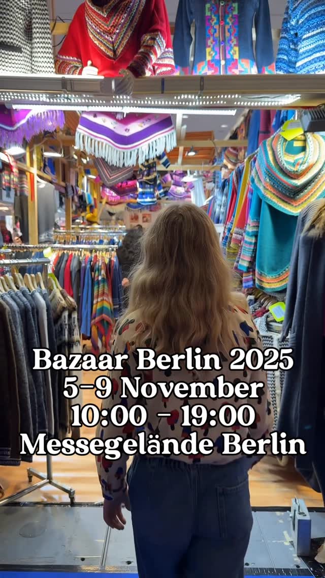 #berlinwithkids #berlinmitkind 
Weekend tip!
We visited @bazaarberlin yesterday - our 3rd time already - and it’s always such a colorful, feel-good experience! 🤩 My daughter waits for it every year, and I totally get why.

🎪 What’s Bazaar Berlin?
From 5 - 9 November 2025, 10:00 - 19:00 daily, the Messe Berlin turns into a vibrant world market: over 500 exhibitors from 60+ countries, with fair crafts, natural goods, design pieces, home decor, and unique gifts from every corner of the globe. 🌍✨

🎉 It’s also an experience, not just shopping:
🧵 Creative workshops for kids & adults
💃 Dance shows by the Carnival of Cultures groups
👗 Fair fashion & culture-inspired runway shows
🎶 Live music, handmade treasures & global vibes

🛍️ We loved exploring each themed world - but we always have to choose what to bring home (because yes, we want it all 😅).

🎟️ Special ticket deal: With my code mum_in_berlin, you get a discounted day ticket for €8.50 (instead of €10) - and it includes a comeback ticket, meaning: visit once, then return any other day after 14:00 for free.

🗓️ Perfect weekend tip to brighten November!
📍 Bazaar Berlin • Messegelände Berlin
//Werbung
#bazaarberlin #bazaarberlin2025 #einkaufenwieimurlaub
#berlin #berlinberlin #berlindubistsowunderbar